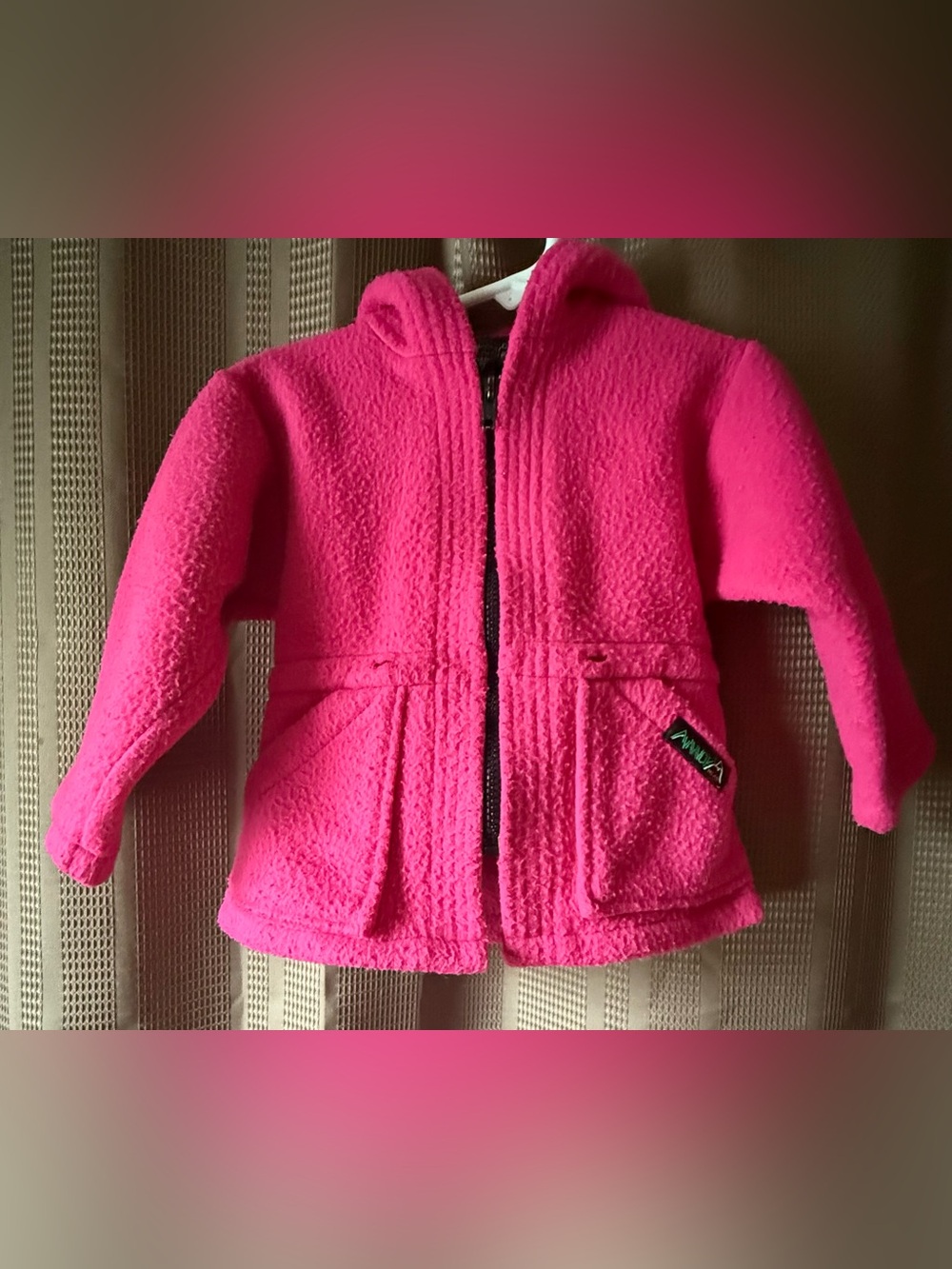 Avalanche Wear Toddler Girls Pink Fleece Hooded Jacket Size 2T